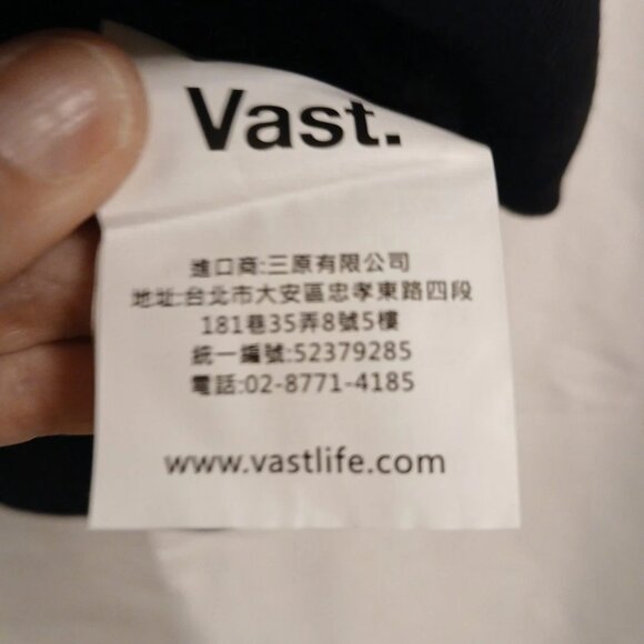 NWT Vast Elements Collegiate Black Short Sleeve Men's T-Shirt SZ Med - Picture 8 of 8